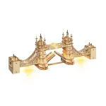 Puidust 3D-silla komplekt &ndash; Tower Bridge (RA003e)