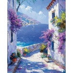 Maalimine numbrite j&auml;rgi 40 &times; 50 cm &ndash; Mediterranean Dream (MG2514e)