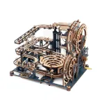Puidust 3D-kuuliraja komplekt &ndash; Marble Night City (RK008e)