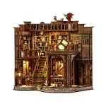 RoomBox miniatuurse raamatukogu komplekt &ndash; Dreamy Book Hall (AW02003)