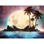 5D teemantmaal 30 &times; 40 cm &ndash; Moon Magic (LE142e)