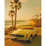 5D teemantmaal 40 &times; 50 cm &ndash; Vintage Summer (LG388e)