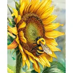 5D teemantmaal 40 &times; 50 cm &ndash; Honey Afternoon (LG390e)
