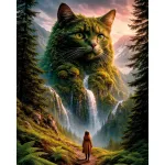 5D teemantmaal 40 &times; 50 cm &ndash; Emerald Dream (LG408e)