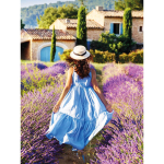 5D teemantmaal 30 &times; 40 cm &ndash; Escape to Provence (LE144e)