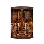 Book Nook miniatuurikomplekt &ndash; Wisdom Rings Book Repository (AH01005)