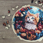Puidust pusle 200 t&uuml;kki &ndash; Wilderness Kitten (PW038e)