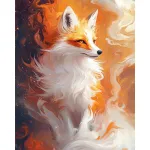 5D teemantmaal 40 &times; 50 cm &ndash; Ember Gaze (LG403e)