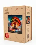 Puidust pusle 300 t&uuml;kki &ndash; Colorful Tree of Life (PW063e)