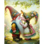 5D teemantmaal 40 &times; 50 cm &ndash; A Tale for Two (LG392e)