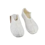 Tohkri unisex sussid naturaalsest lambavillast &ndash; valged