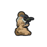 M-Tac PVC embleem &bdquo;Delivery Service" Pin-Up 8,5 &times; 6 cm