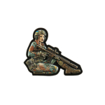 M-Tac Tactical Girl jakuza PVC plaaster 8 &times; 10 cm