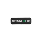 M-Tac Autosave PVC moraalipatch 8 &times; 2,5 cm Velcro