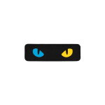 M-Tac CAT EYES patch Cordura 500D 80 &times; 25 mm