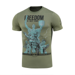M-Tac T-s&auml;rk Freedom 93 % puuvill, vabaduse teema