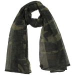 MFH Mesh Scarf Woodland 190&times;90 cm V&otilde;rksall