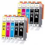 Tindikassettid Canon Pixma MG5750, MG6850, MG7750, PGI-570 XL / CLI-571 XL