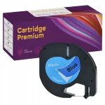 DYMO LetraTag kleepriba 12 mm x 4 m, sinine, 59426