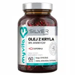 Toidulisand MyVita Krill Oil Silver 60 kapslit Omega 3 fosfolipiidid astaksantiiniga