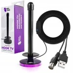 Toa DVB-T2 TV antenn aktiivne 30 dB 4K LTE