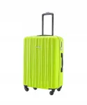 Keskmise suurusega kohver rattastega PUCCINI ABS021B-5B, roheline