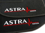 Astra H (2004&ndash;2014) jalamatid, sametised, tikitud kirjaga