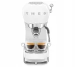Espresso kohvimasin Smeg ECF02WHEU, 1350W, 15 bar, valge