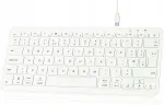 Juhtmevaba klaviatuur Qulose QUJPEU0001, valge, AZERTY
