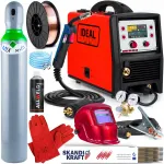 IDEAL EXPERT MIG 215 LCD poolautomaatne keevitusmasin MMA, TIG, 230V, 200A, alumiiniumile