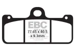 Mototsiikli piduriklotsid EBC Brakes FA218HH