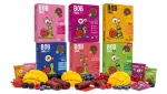 BOB SNAIL puuviljasn&auml;kkide valik, 5 x 100 g, ilma lisatud suhkruta
