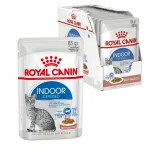 Pehme kassitoit ROYAL CANIN Indoor Sterilised kastmes, 12 x 85 g