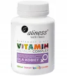 Vitamiinide ja mineraalide kompleks naistele Aliness 120K