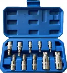 Magnus SPLINE padrunv&otilde;tmete komplekt M4-M18 10 osa 1/4", 3/8", 1/2" MGS01910