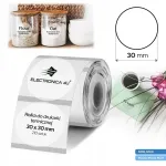 Phomemo M110/M120/M200/M220/M221 kleepuvad sildid, 30x30 mm