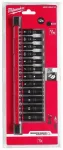 MILWAUKEE 4932480453 padrunv&otilde;tmete komplekt 12 tk Shockwave 1/4" 4-13 mm