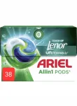 Pesukapslid Ariel koos Lenoriga, 38 tk, universaalsed, saksa toodang