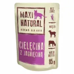 Maxi Natural m&auml;rg kassitoit vasika- ja lambalihaga, 85 g