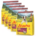 V&auml;ikeste t&otilde;ugude koeratoit JOSERA Mini Adult Lamb, teraviljavaba, 5 x 900 g