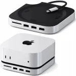Adapter alus SATECHI Mac Mini M6 / M5 Pro / M4 USB-C ja 3 USB-A portidega