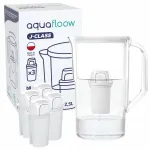 AquaFloow J-CLASS 2,5 l valge veefiltri kann 5 filtriga
