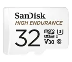 microSD m&auml;lukaart Sandisk 32GB microSDHC High Endurance UHS-I U3 V30