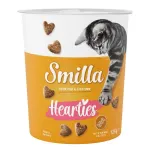 Kassisn&auml;kid Smilla Hearties l&otilde;he ja tauriiniga, 125 g