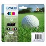 Epson 34 CMYK tindikomplekt, originaal, WF-3720DWF / WF-3725DWF