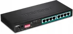 V&otilde;rgu l&uuml;liti TRENDnet, 8 porti, &bdquo;Gigabit&ldquo;, PoE+ pika ulatusega
