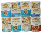 IAMS m&auml;rg kassitoit, erinevad maitsed, 12 x 85 g