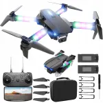 PRO WiFi droon kotiga, 2 kaamerat, LED, HD, 2 akut 1800mAh