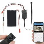 Mini peidetud IP-kaamera, WiFi, liikumisandur, 4K kaugj&auml;lgimine
