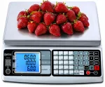 Elektroonilised kaalud RS, 15 kg, hinnakalkulatsiooniga